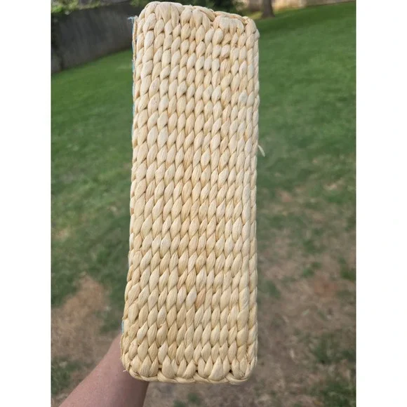 Vintage Fun Summer Tote Purse Bag Corn, Husk, With Flowers And Butterflies Pic's - Picture 6 of 7